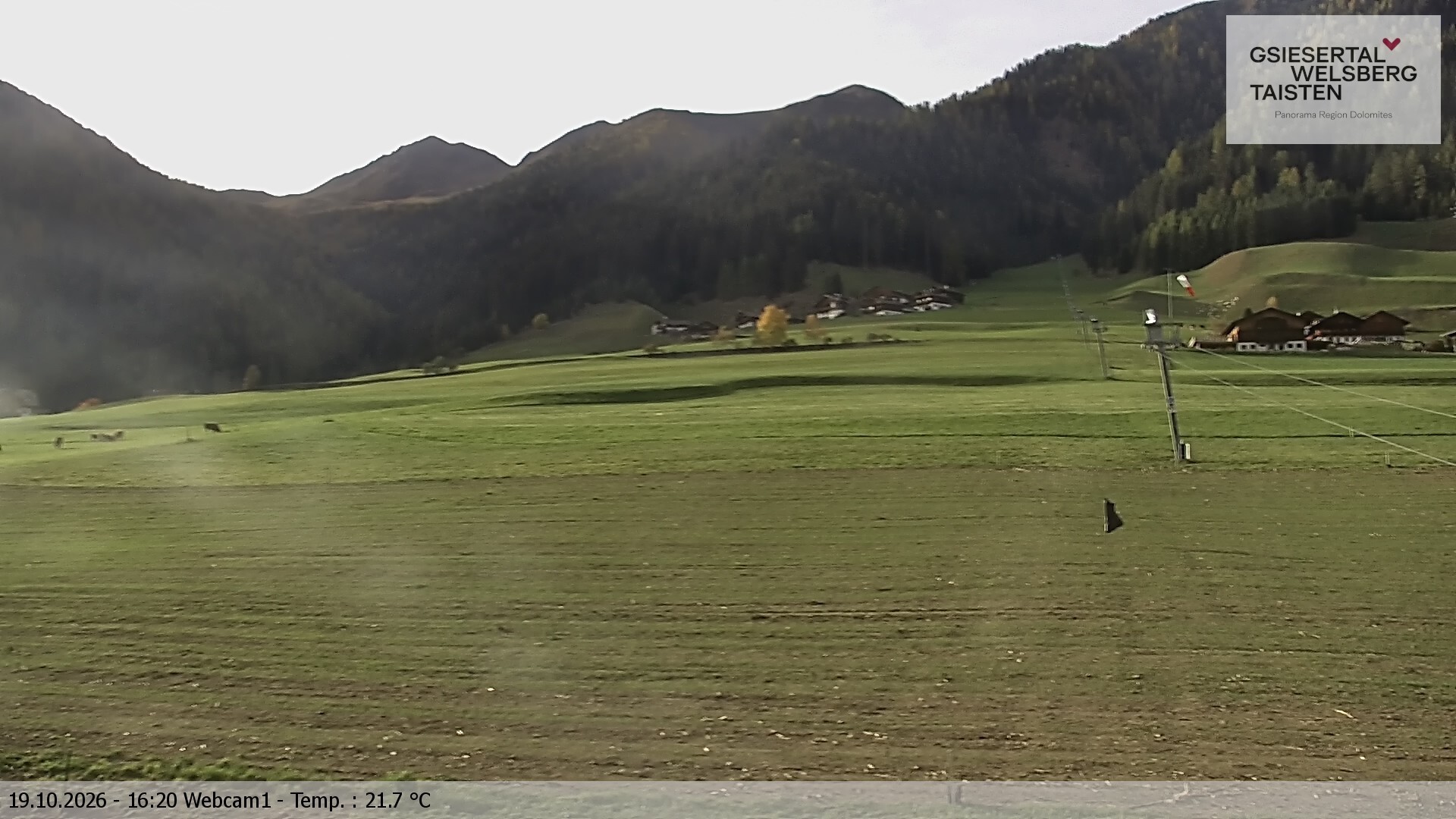 Archiv Foto Webcam Binter Höfe – St. Magdalena, Gsiesertal (Südtirol)