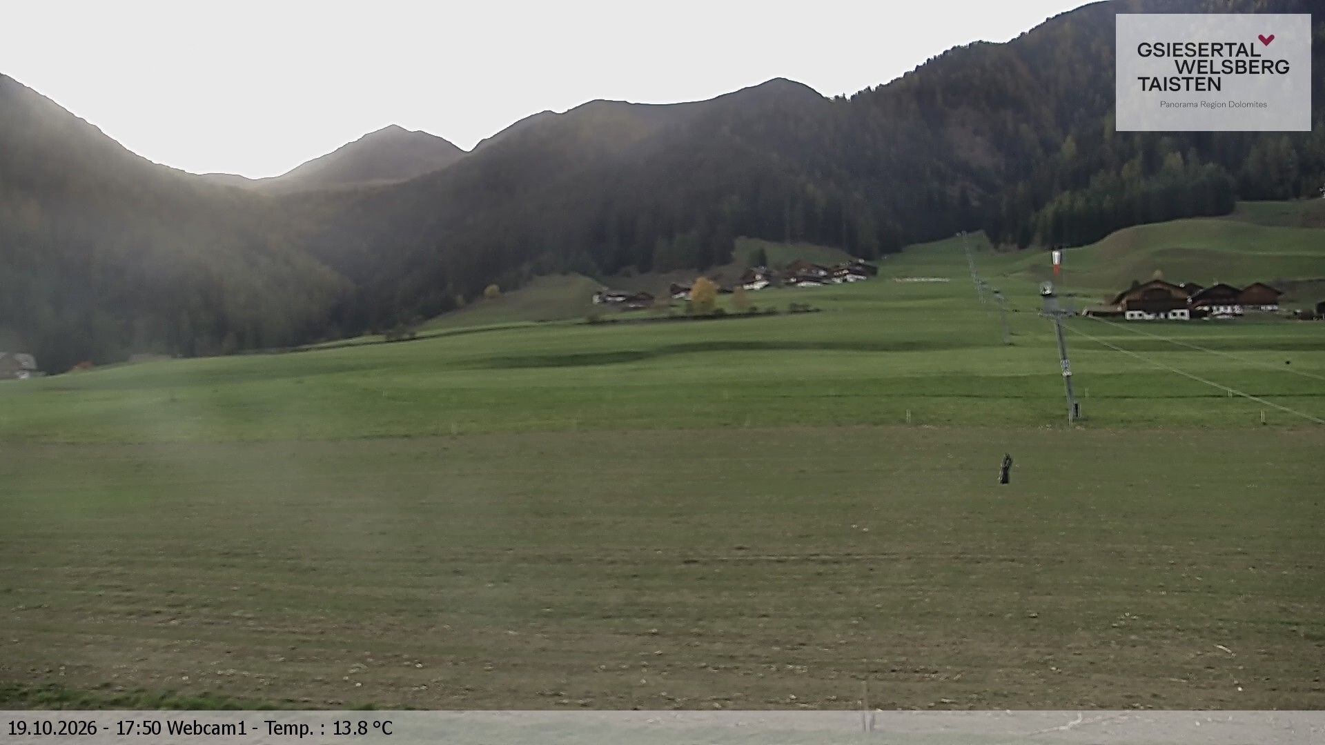 Archiv Foto Webcam Binter Höfe – St. Magdalena, Gsiesertal (Südtirol)