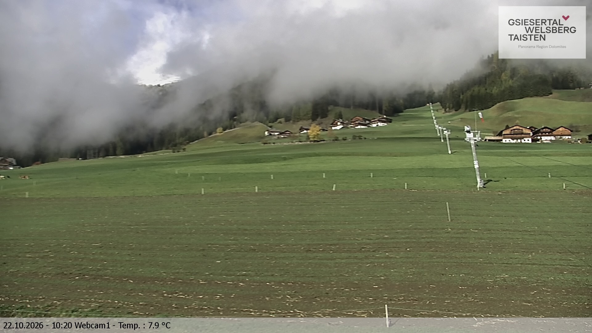 Archiv Foto Webcam Binter Höfe – St. Magdalena, Gsiesertal (Südtirol)
