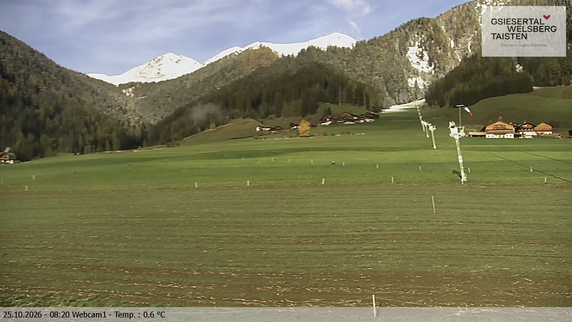 Archived image Webcam Binter – St. Magdalena, Gsiesertal (Südtirol)