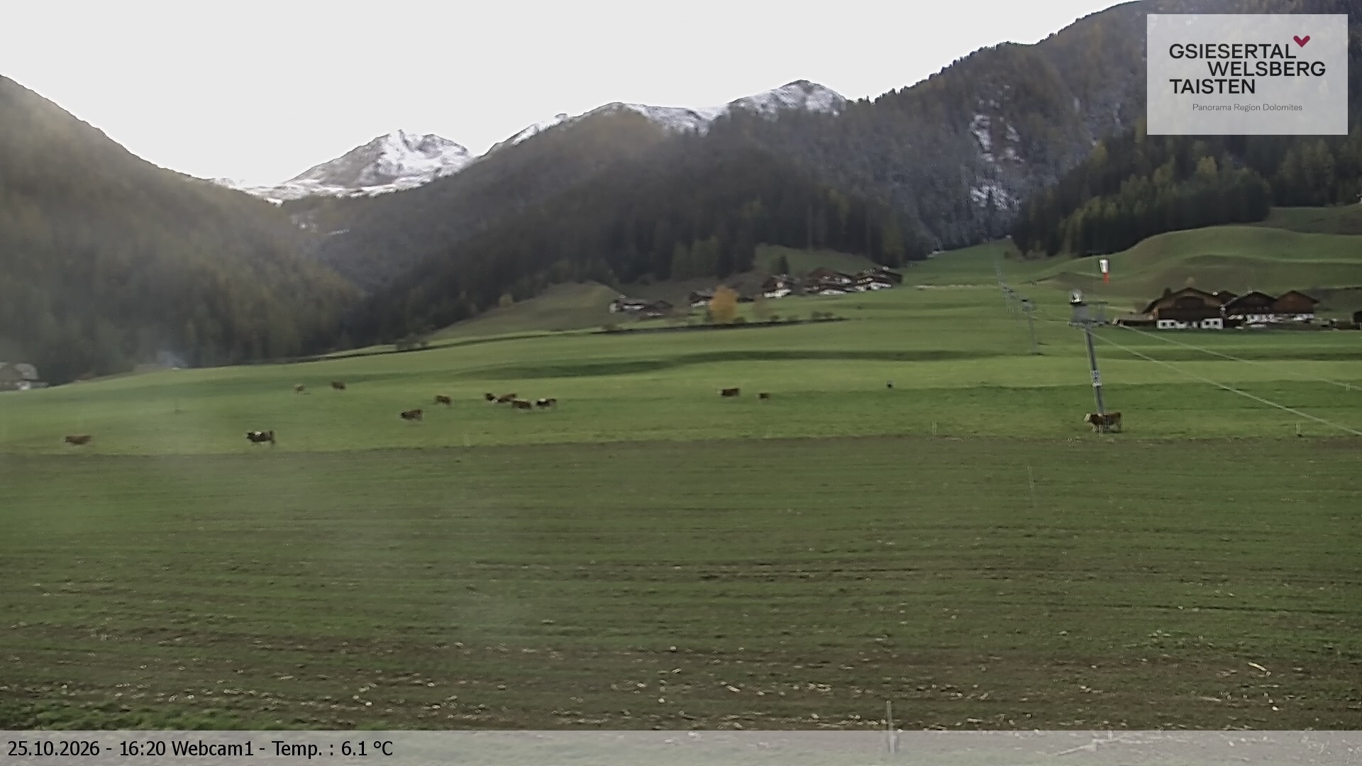 Archiv Foto Webcam Binter Höfe – St. Magdalena, Gsiesertal (Südtirol)
