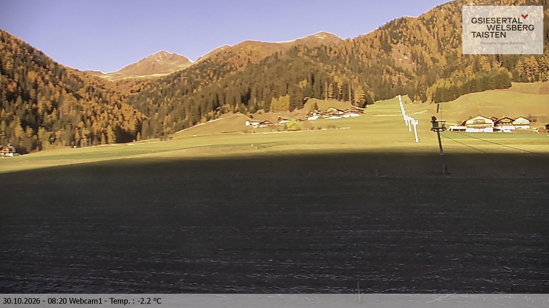 Archived image Webcam Binter – St. Magdalena, Gsiesertal (Südtirol)