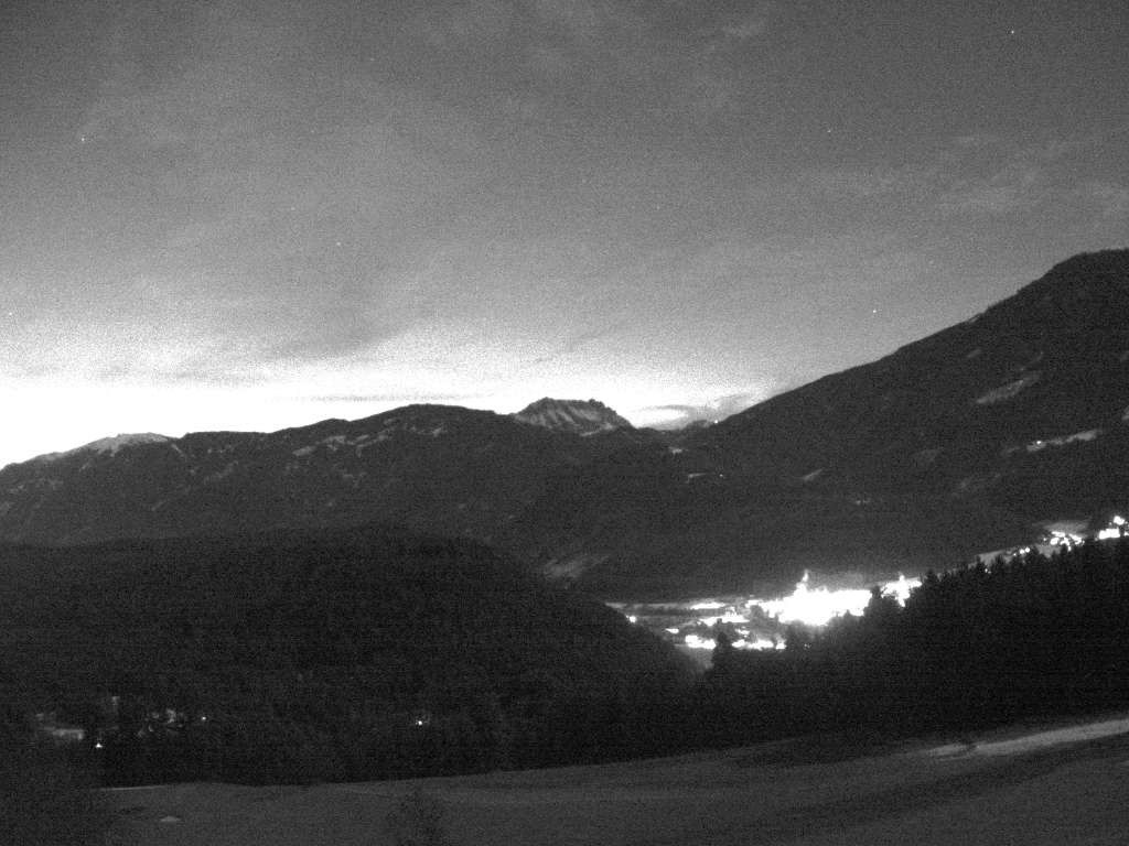 Archiv Foto Webcam Sicht vom Dorf Hofern auf Kiens im Pustertal