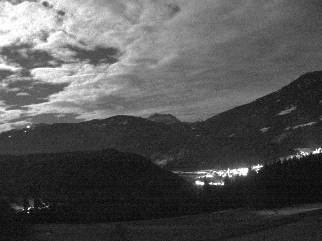 Archiv Foto Webcam Sicht vom Dorf Hofern auf Kiens im Pustertal