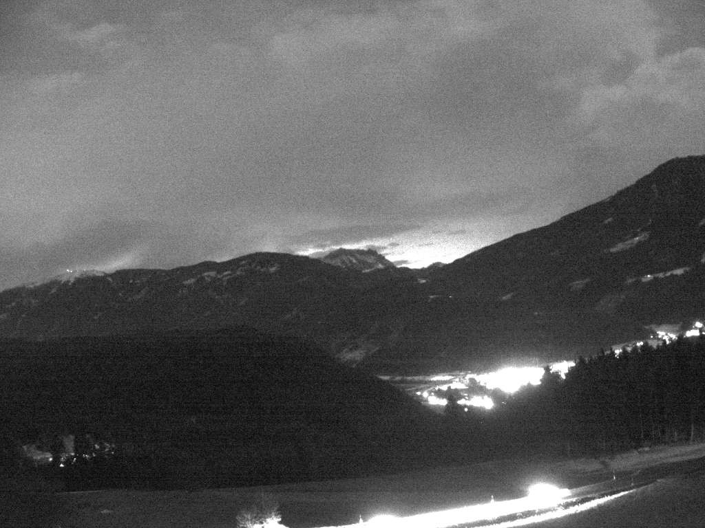 Archiv Foto Webcam Sicht vom Dorf Hofern auf Kiens im Pustertal