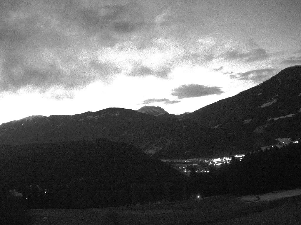 Archiv Foto Webcam Sicht vom Dorf Hofern auf Kiens im Pustertal