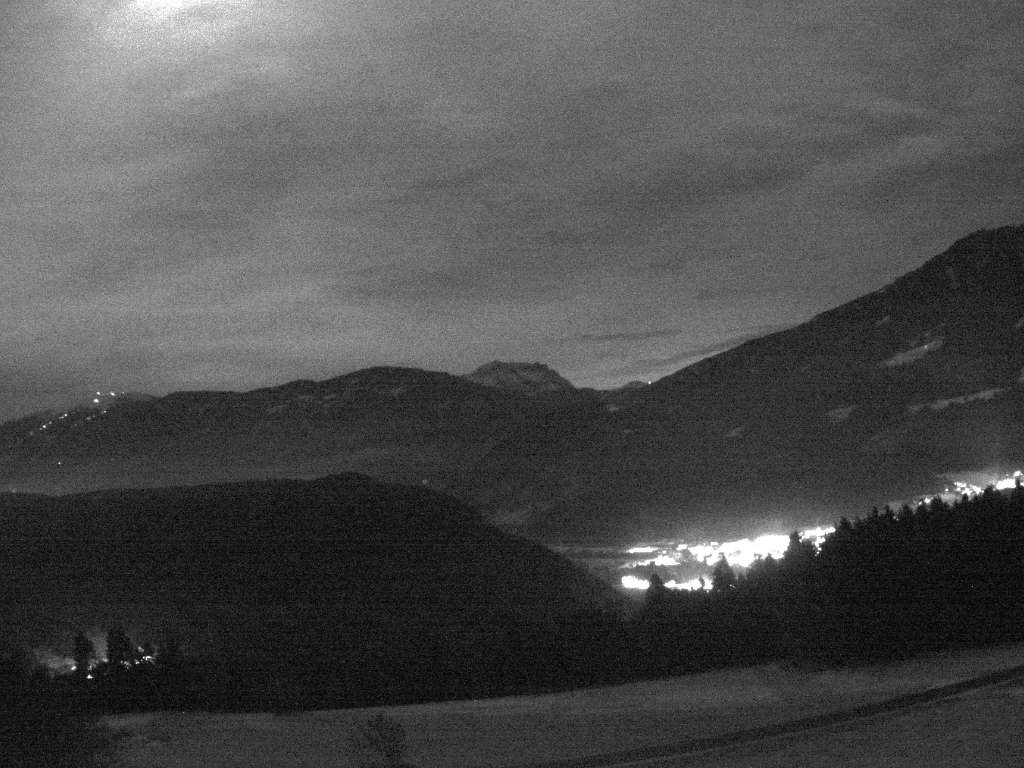 Archiv Foto Webcam Sicht vom Dorf Hofern auf Kiens im Pustertal