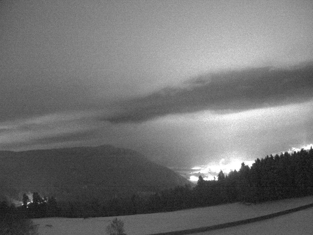 Archived image Webcam Outlook from Hofern towards Chienes, South Tyrol