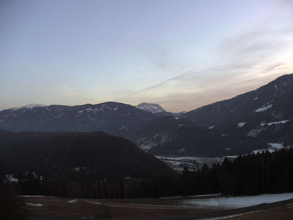 Archiv Foto Webcam Sicht vom Dorf Hofern auf Kiens im Pustertal