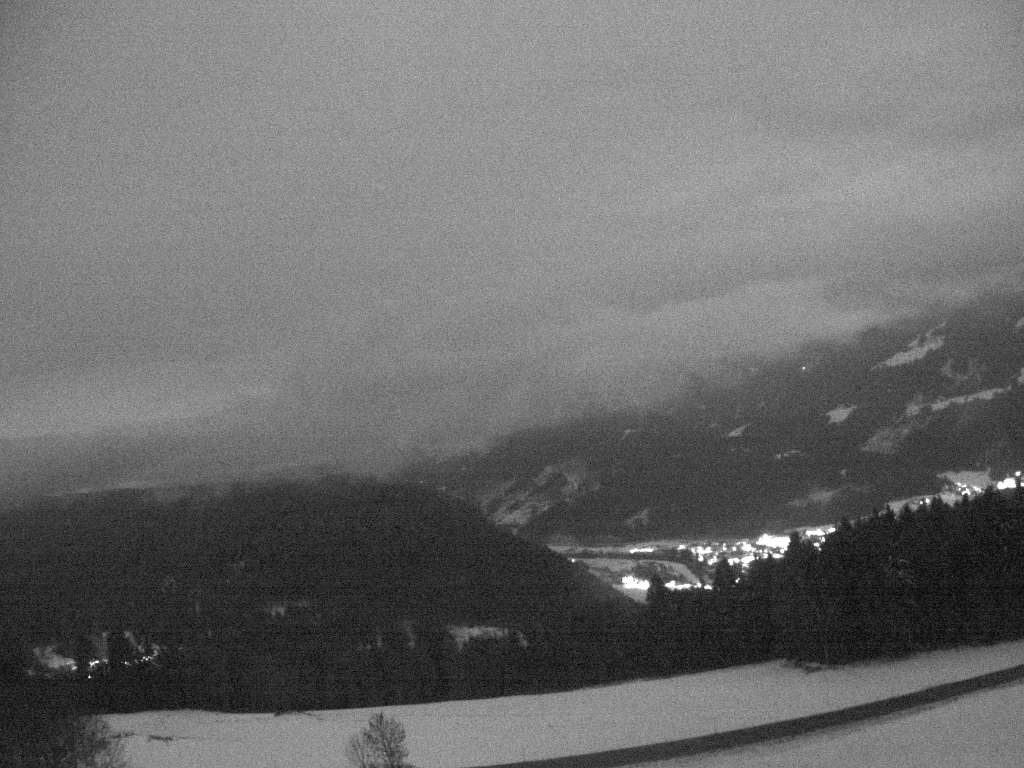 Archiv Foto Webcam Sicht vom Dorf Hofern auf Kiens im Pustertal