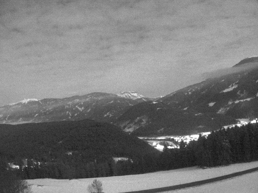 Archiv Foto Webcam Sicht vom Dorf Hofern auf Kiens im Pustertal