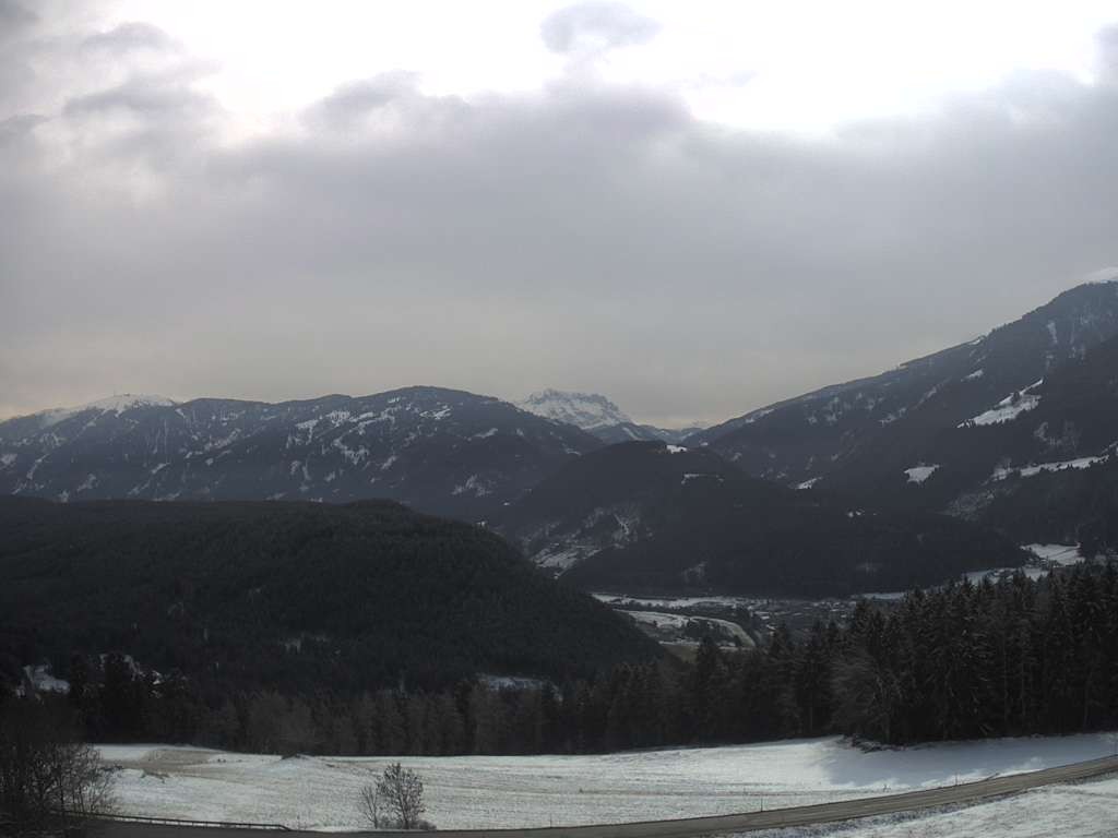 Archiv Foto Webcam Sicht vom Dorf Hofern auf Kiens im Pustertal