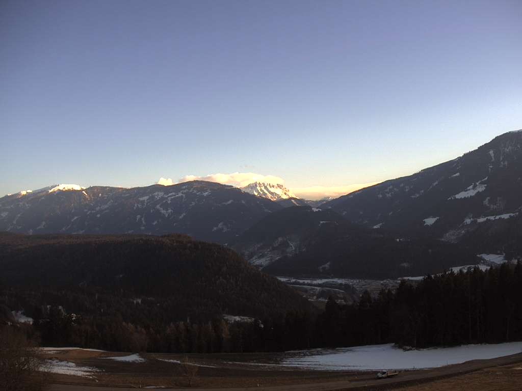 Archiv Foto Webcam Sicht vom Dorf Hofern auf Kiens im Pustertal