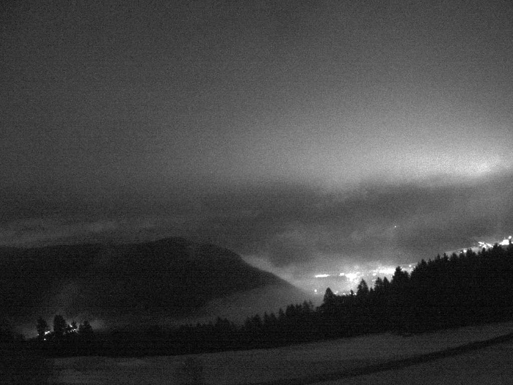 Archiv Foto Webcam Sicht vom Dorf Hofern auf Kiens im Pustertal
