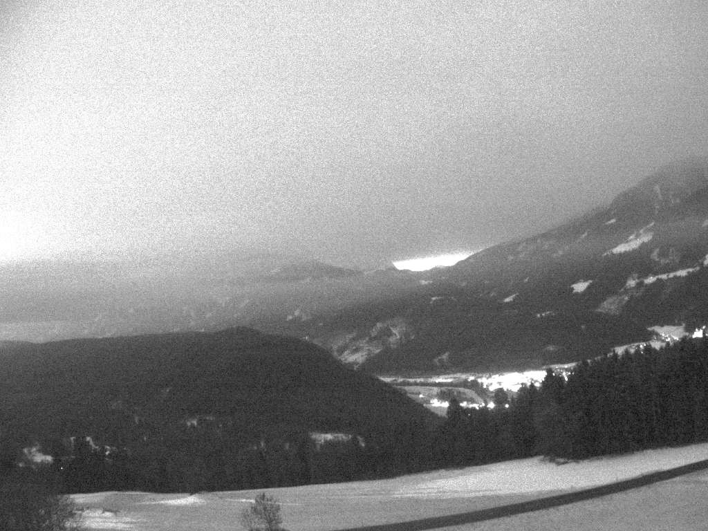 Archiv Foto Webcam Sicht vom Dorf Hofern auf Kiens im Pustertal