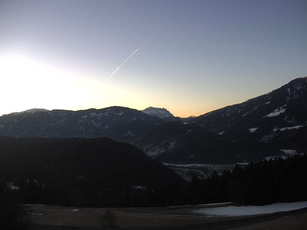 Archived image Webcam Outlook from Hofern towards Chienes, South Tyrol
