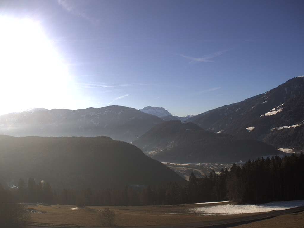 Archived image Webcam Outlook from Hofern towards Chienes, South Tyrol