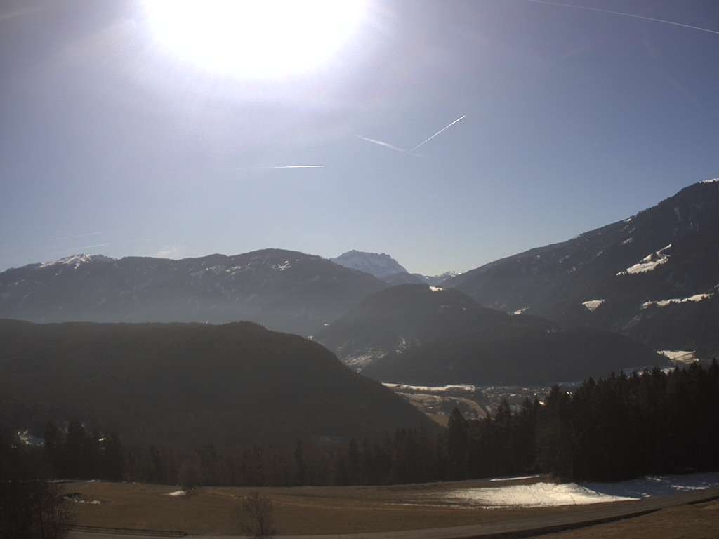 Archived image Webcam Outlook from Hofern towards Chienes, South Tyrol