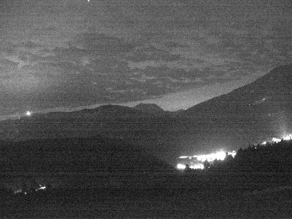 Archived image Webcam Outlook from Hofern towards Chienes, South Tyrol