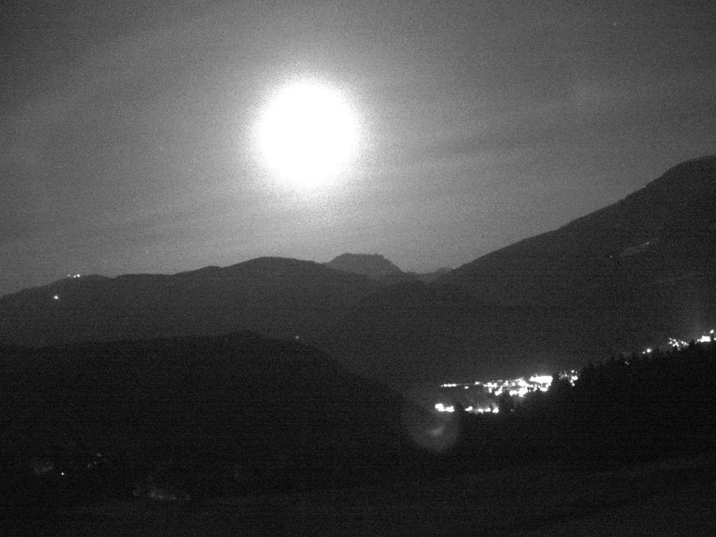 Archived image Webcam Outlook from Hofern towards Chienes, South Tyrol