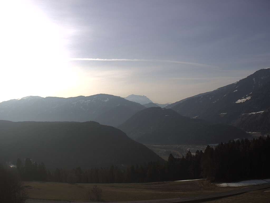 Archived image Webcam Outlook from Hofern towards Chienes, South Tyrol