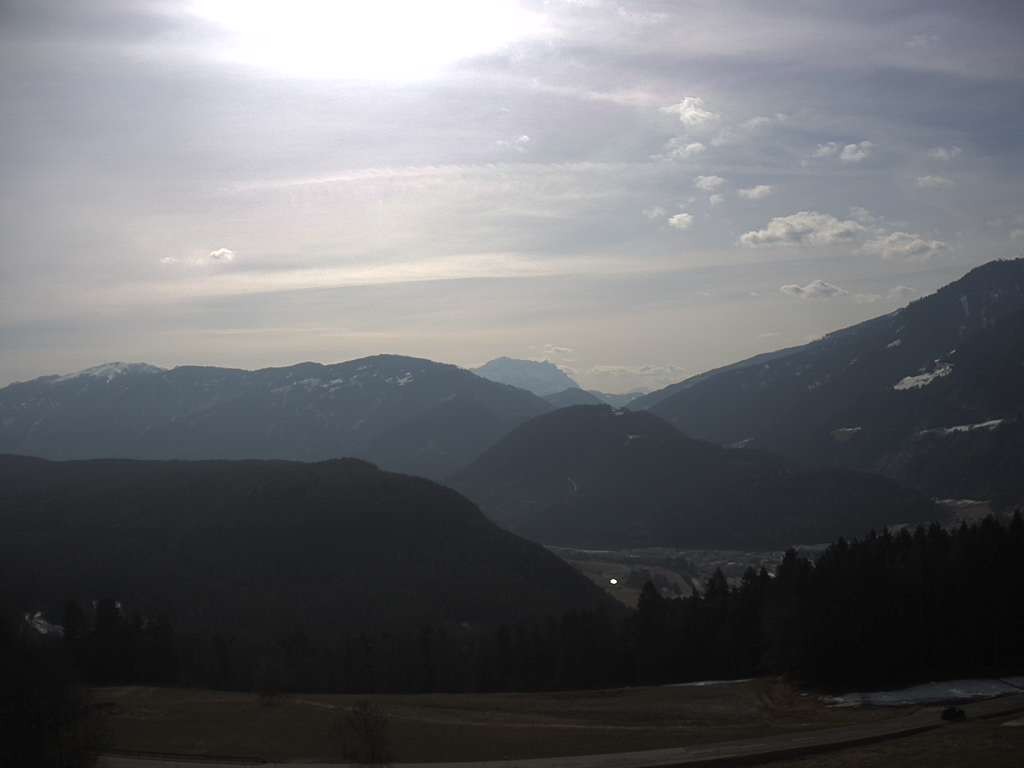 Archived image Webcam Outlook from Hofern towards Chienes, South Tyrol
