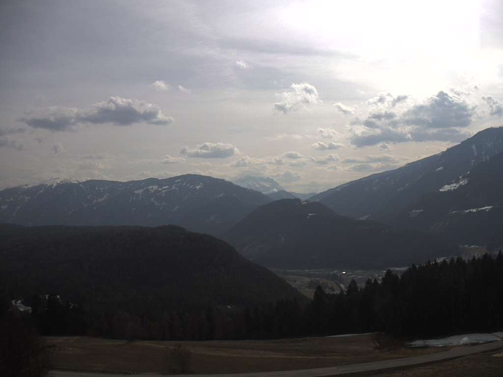 Archived image Webcam Outlook from Hofern towards Chienes, South Tyrol