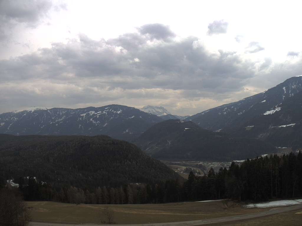 Archived image Webcam Outlook from Hofern towards Chienes, South Tyrol