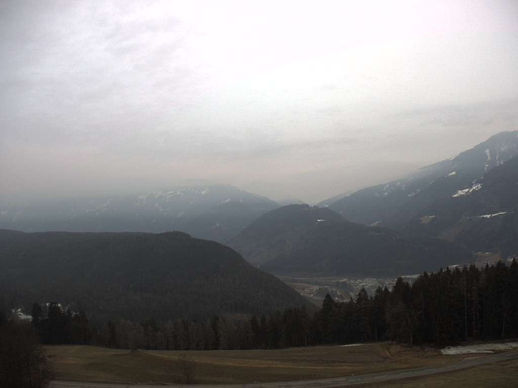 Archiv Foto Webcam Sicht vom Dorf Hofern auf Kiens im Pustertal