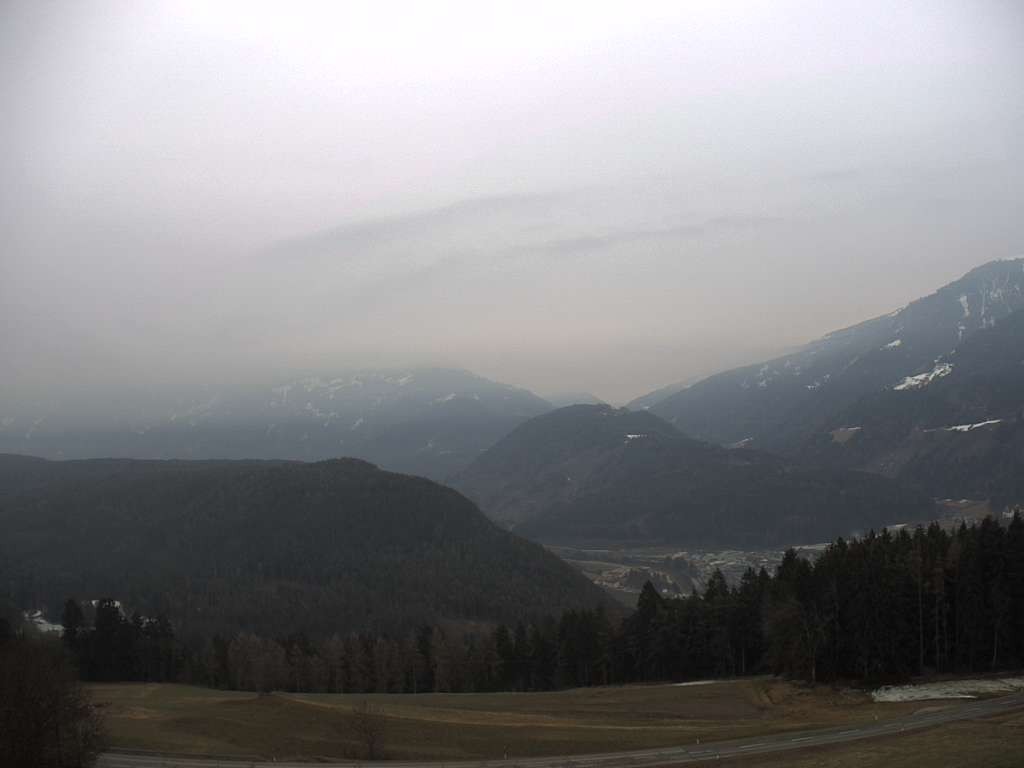 Archiv Foto Webcam Sicht vom Dorf Hofern auf Kiens im Pustertal