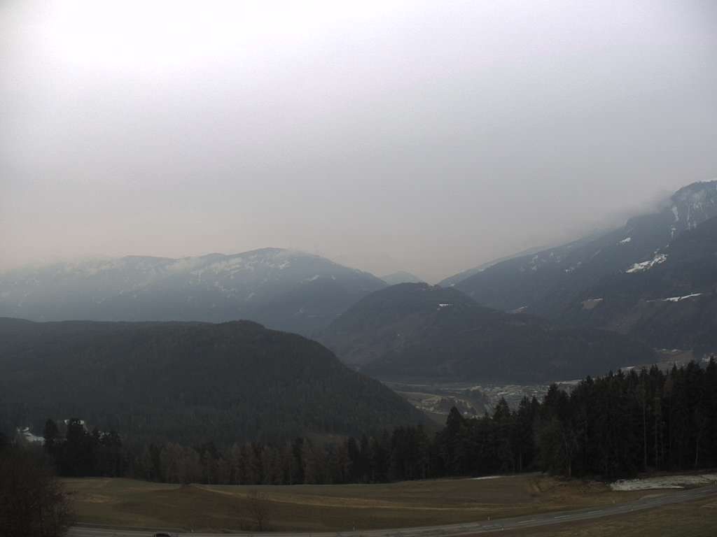 Archiv Foto Webcam Sicht vom Dorf Hofern auf Kiens im Pustertal