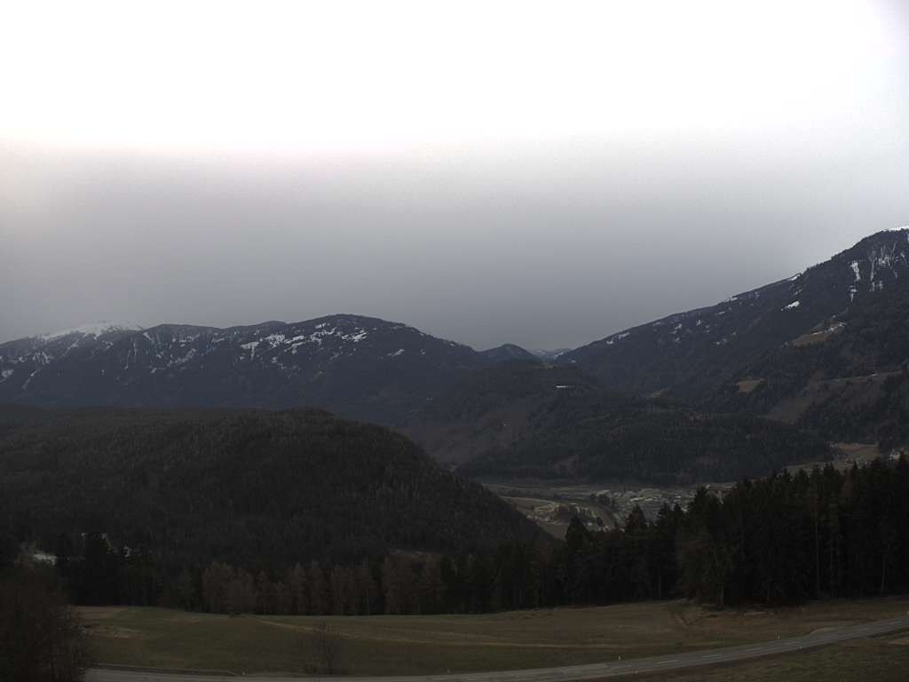 Archiv Foto Webcam Sicht vom Dorf Hofern auf Kiens im Pustertal