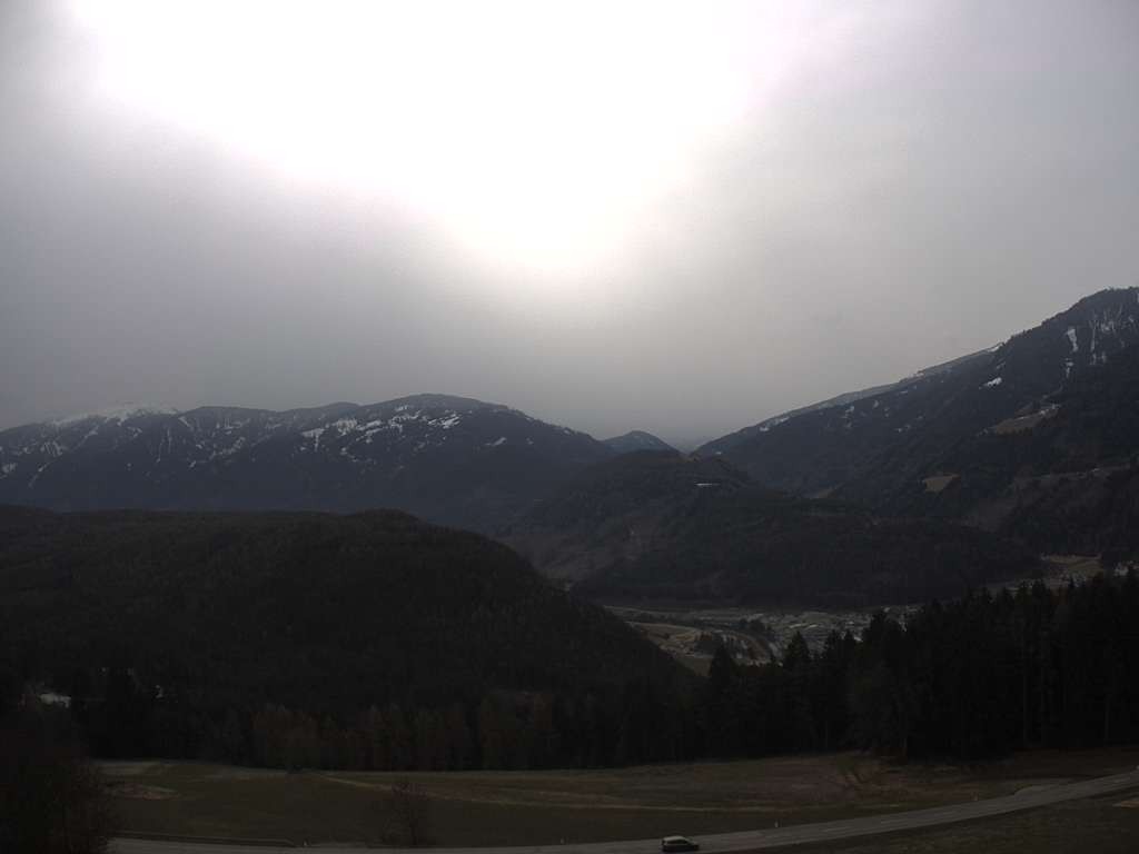 Archiv Foto Webcam Sicht vom Dorf Hofern auf Kiens im Pustertal
