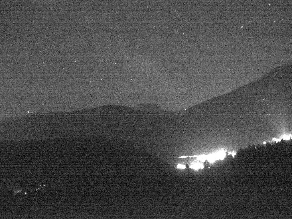 Archived image Webcam Outlook from Hofern towards Chienes, South Tyrol