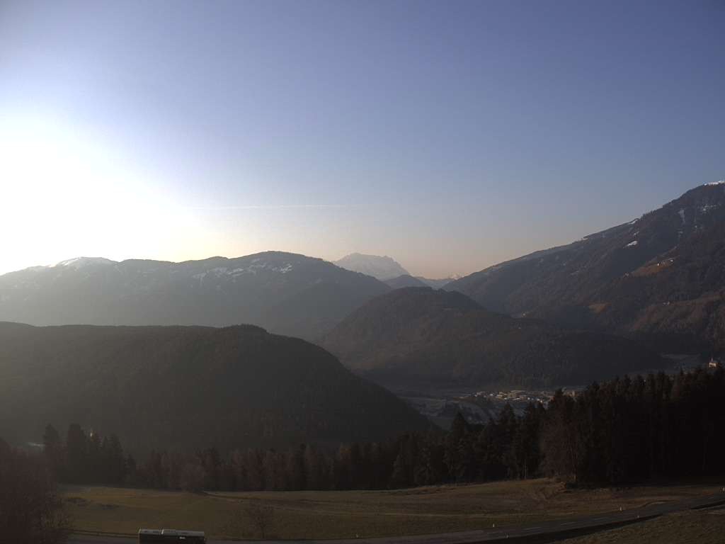 Archived image Webcam Outlook from Hofern towards Chienes, South Tyrol