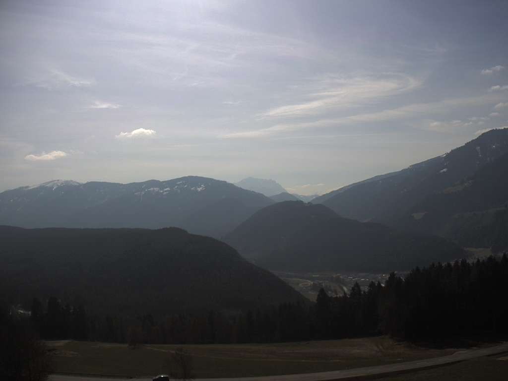Archived image Webcam Outlook from Hofern towards Chienes, South Tyrol