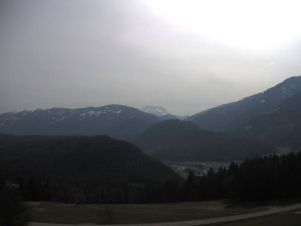 Archiv Foto Webcam Sicht vom Dorf Hofern auf Kiens im Pustertal