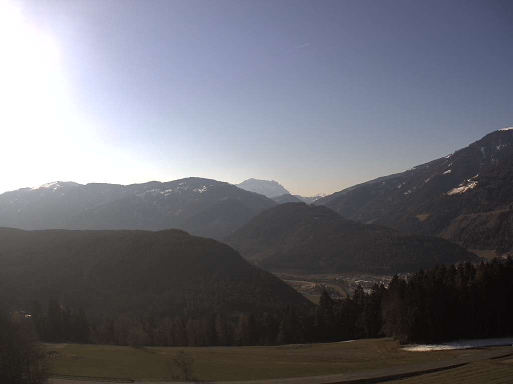 Archiv Foto Webcam Sicht vom Dorf Hofern auf Kiens im Pustertal