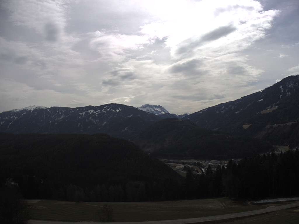 Archiv Foto Webcam Sicht vom Dorf Hofern auf Kiens im Pustertal