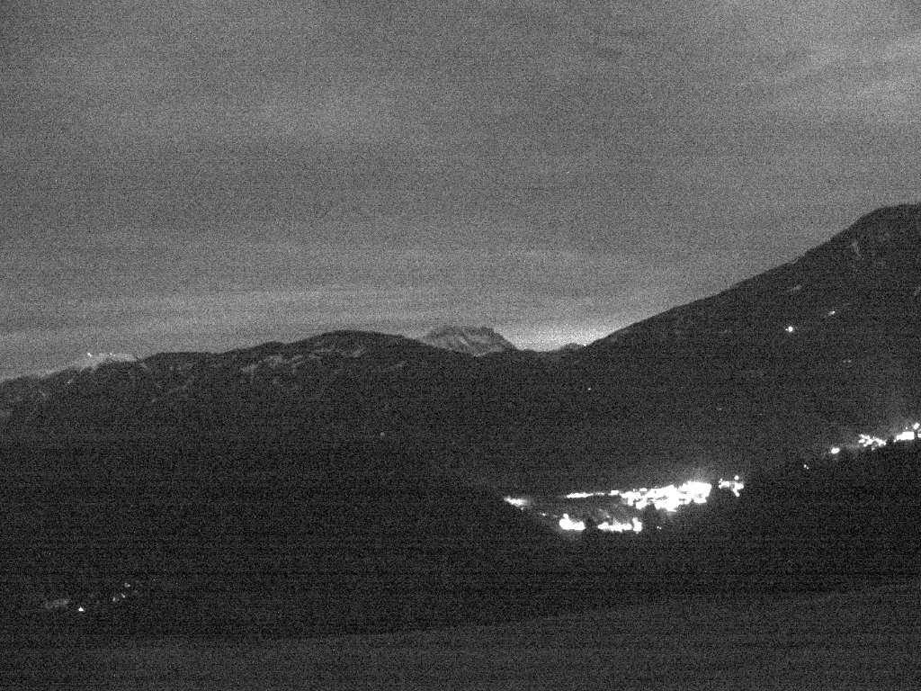 Archiv Foto Webcam Sicht vom Dorf Hofern auf Kiens im Pustertal