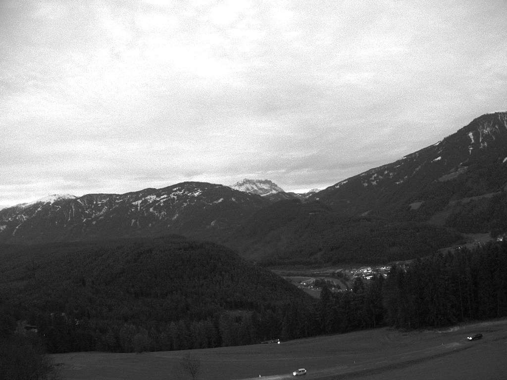 Archiv Foto Webcam Sicht vom Dorf Hofern auf Kiens im Pustertal