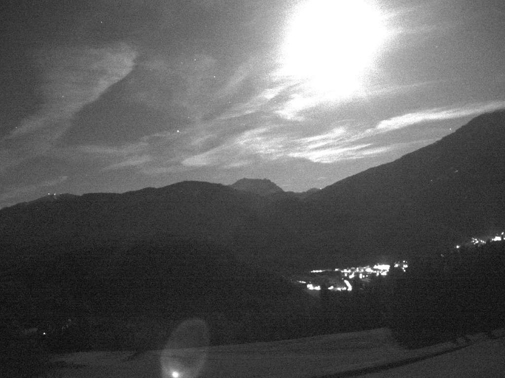 Archived image Webcam Outlook from Hofern towards Chienes, South Tyrol