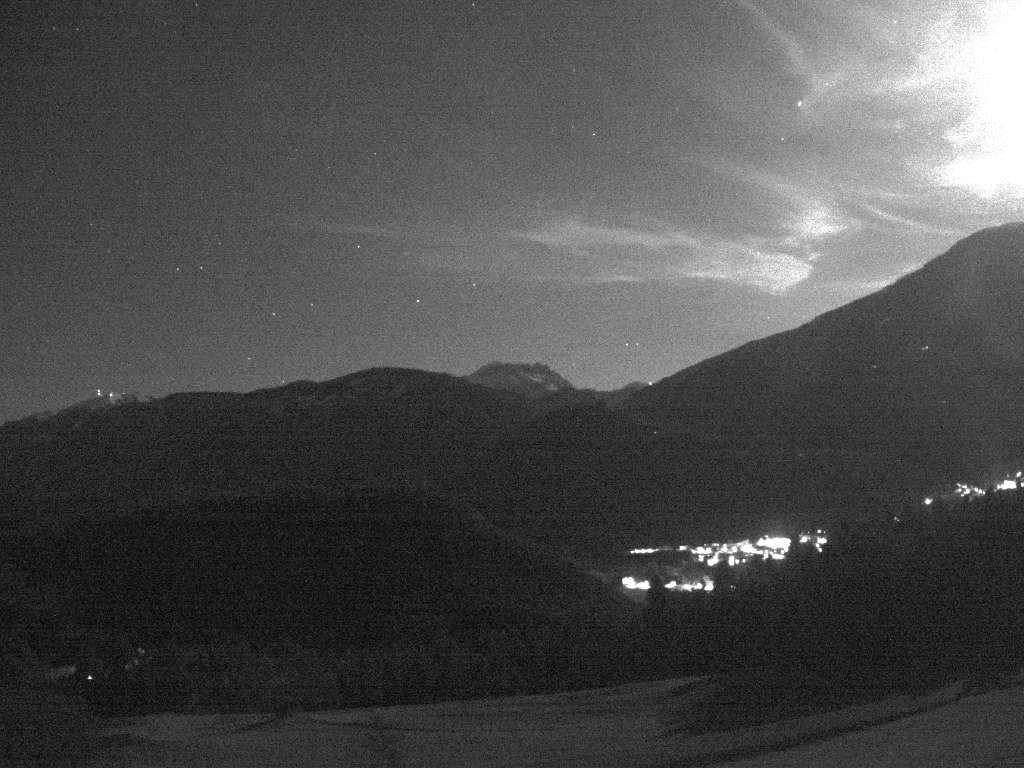 Archived image Webcam Outlook from Hofern towards Chienes, South Tyrol