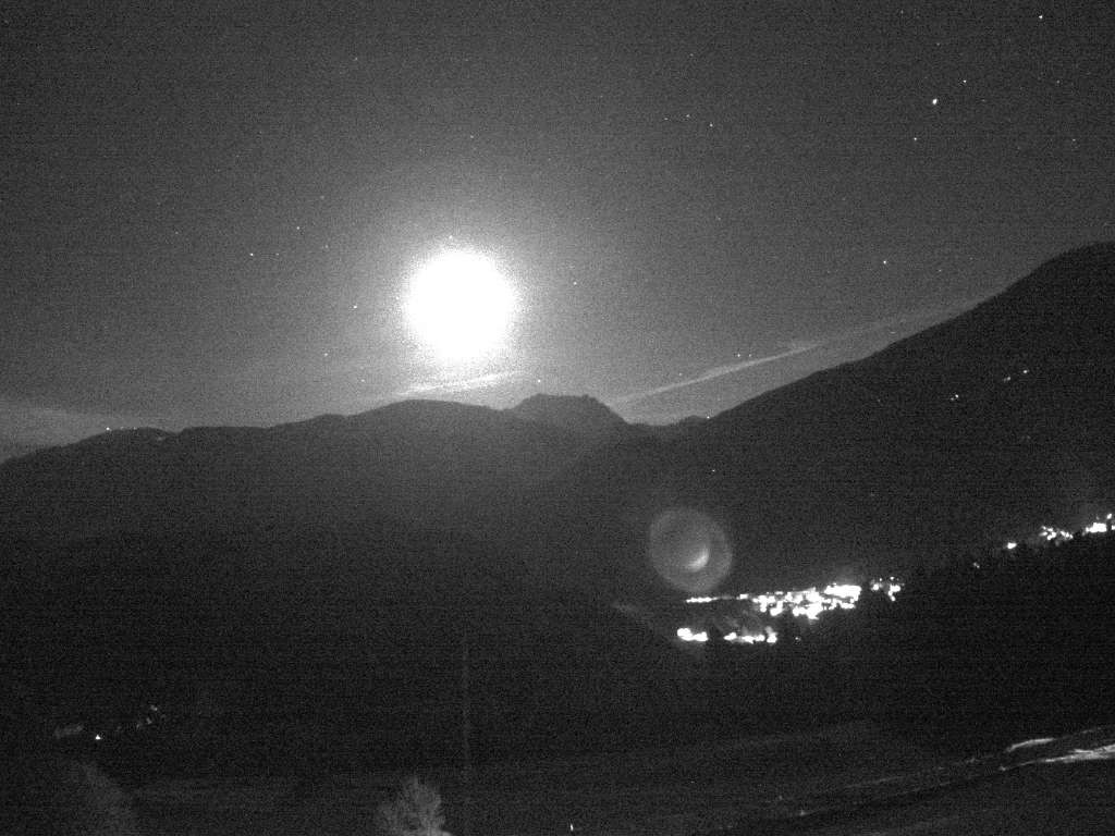 Archived image Webcam Outlook from Hofern towards Chienes, South Tyrol