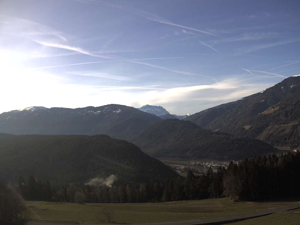 Archived image Webcam Outlook from Hofern towards Chienes, South Tyrol