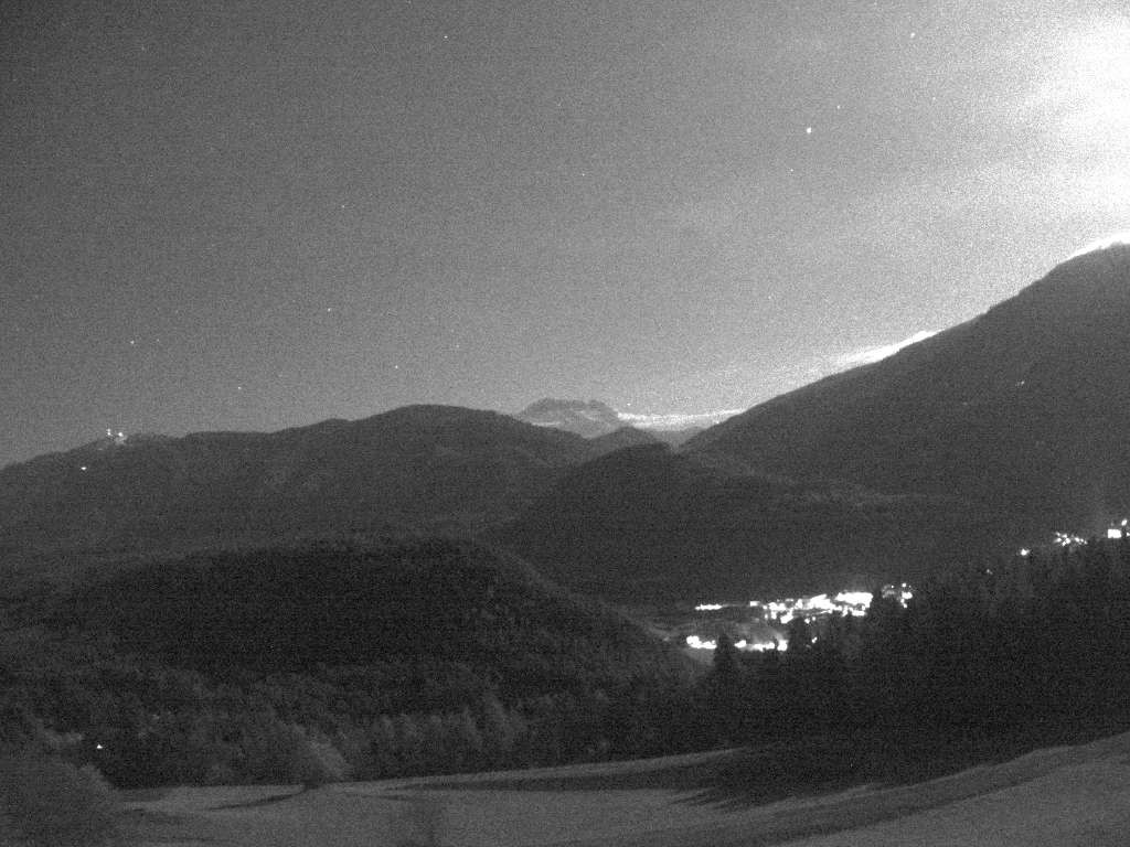 Archived image Webcam Outlook from Hofern towards Chienes, South Tyrol