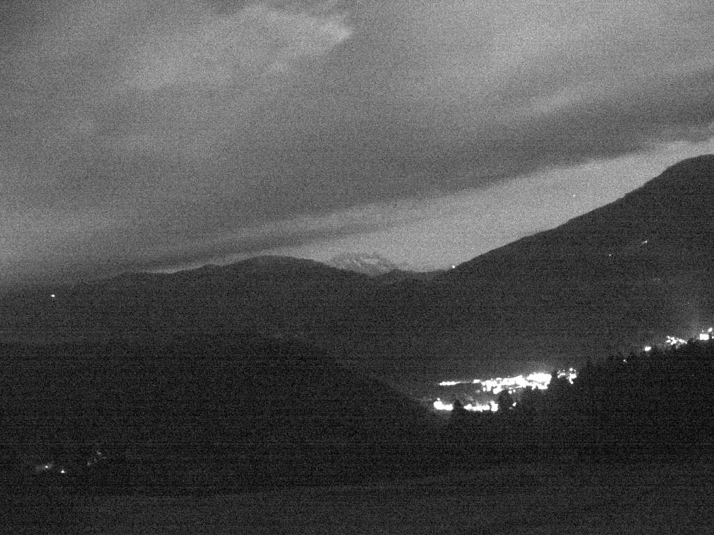 Archived image Webcam Outlook from Hofern towards Chienes, South Tyrol