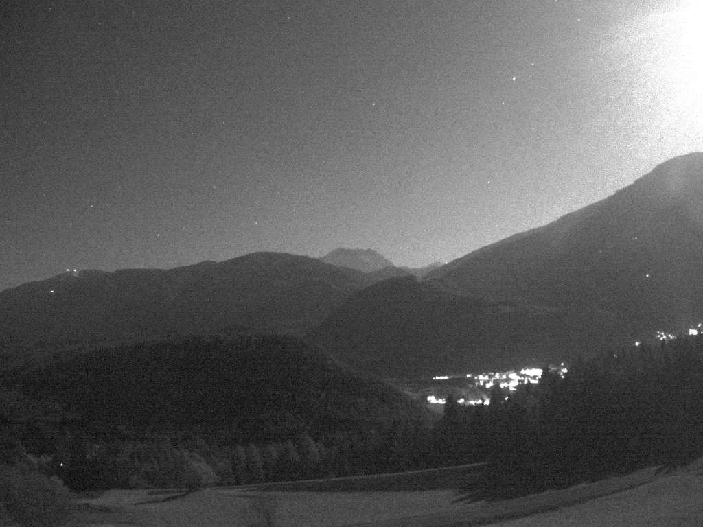 Archiv Foto Webcam Sicht vom Dorf Hofern auf Kiens im Pustertal