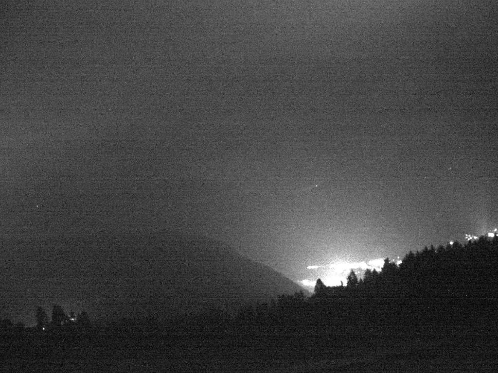 Archived image Webcam Outlook from Hofern towards Chienes, South Tyrol