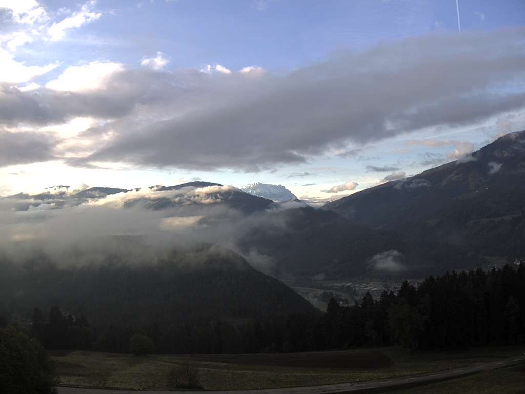 Archived image Webcam Outlook from Hofern towards Chienes, South Tyrol